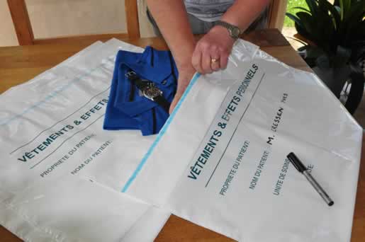 Sacs pour vêtements